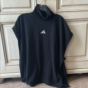 Adidas Black Turtleneck Poncho